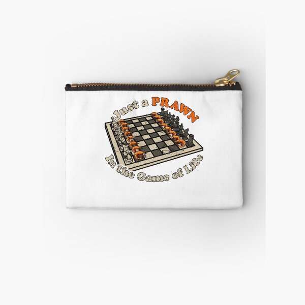 Item preview, Funny Demotivational Chess Quote Shrimp/Pawn Pun designed and sold by Gold Wings Tees.
