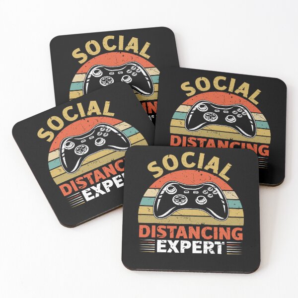 Artikelvorschau, Experte für soziale Distanzierung - Lustige Geschenke für Gamer und Esport-Liebhaber entworfen und verkauft von FanityPrints.
