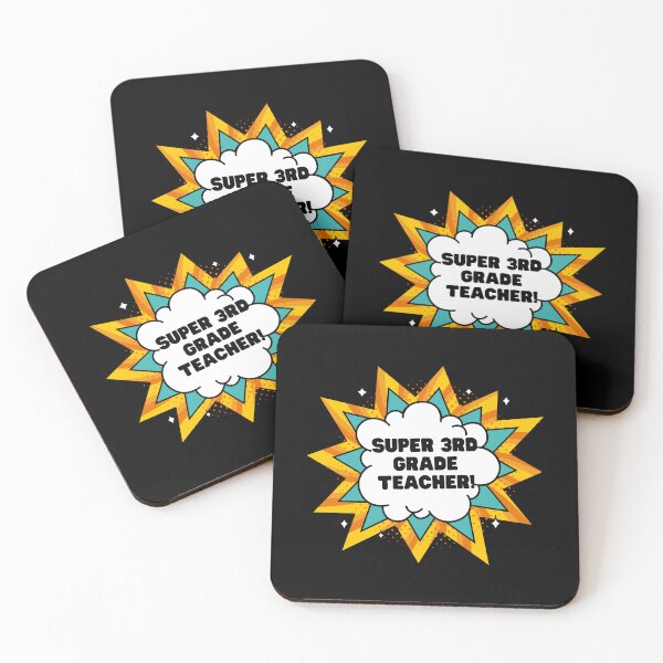 Item preview, Superhero Third Grade Teacher Appreciation designed and sold by superteachers.