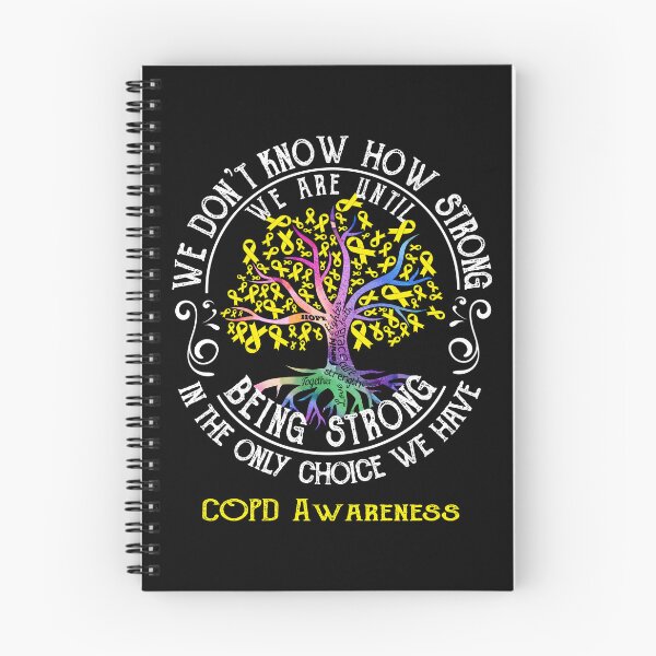 Item preview, COPD Awareness - Being Strong In The Only Choice We Have designed and sold by CansellBar.