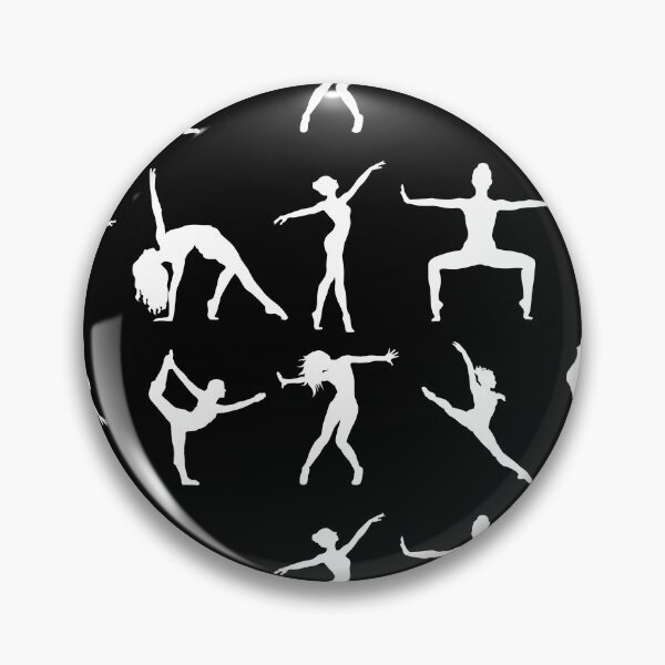 Item preview, Ballet Dancer Black and White Hip Hop Jazz  Sticker designed and sold by InspiredViolets.