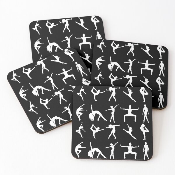 Item preview, Ballet Dancer Black and White Hip Hop Jazz  Sticker designed and sold by InspiredViolets.