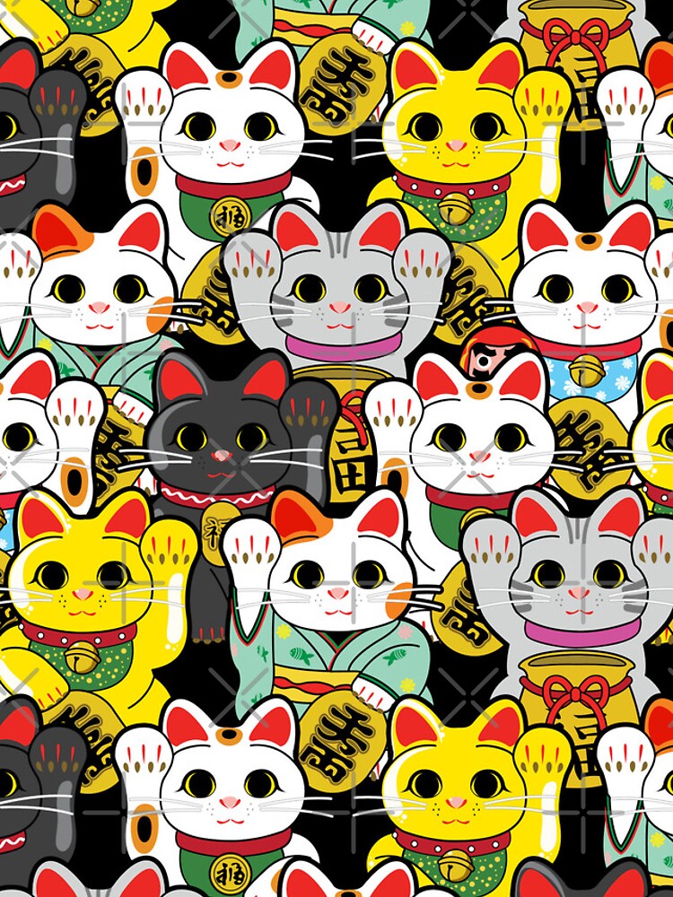 Discover Lucky Cat / Maneki Neko iPhone Case