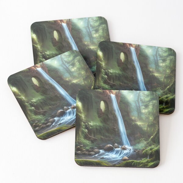 Item preview, Fantasy Waterfall  designed and sold by Rhomeart77.