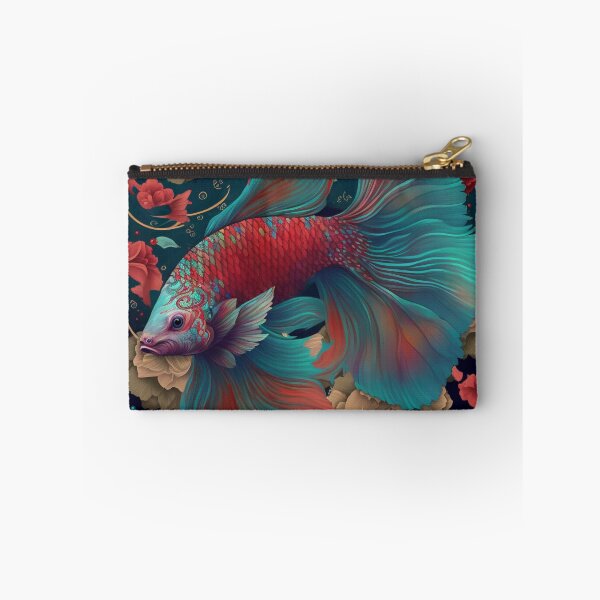 Item preview, Floral Bettafish designed and sold by BloodRubyz.