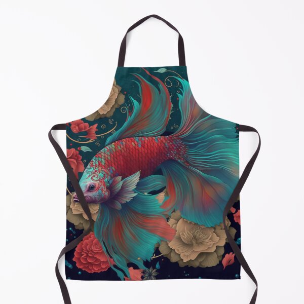 Item preview, Floral Bettafish designed and sold by BloodRubyz.