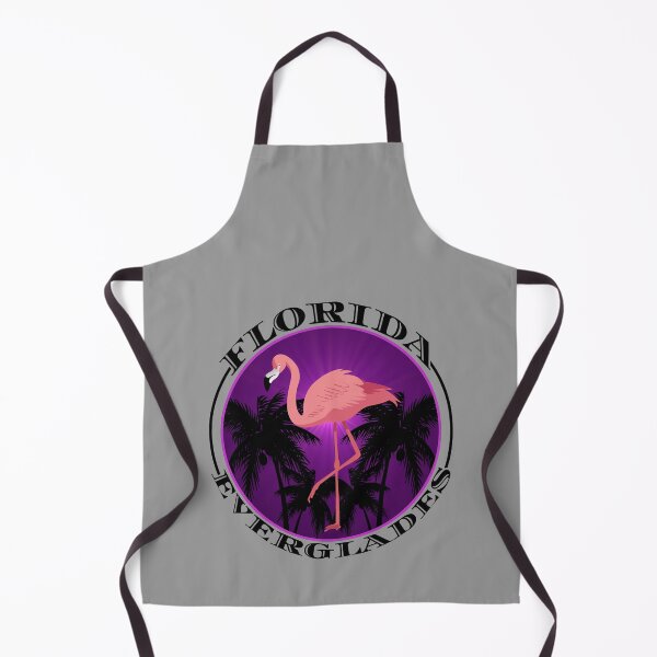 Item preview, Florida Everglades Pink Flamingo Tropical Flower Bouquet designed and sold by CharJens.