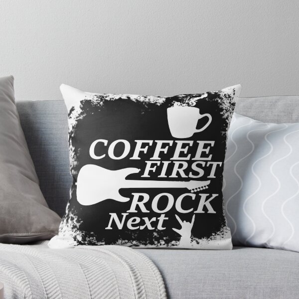Artikelvorschau, Zuerst Kaffee, dann Rock entworfen und verkauft von NicholasGalarza.