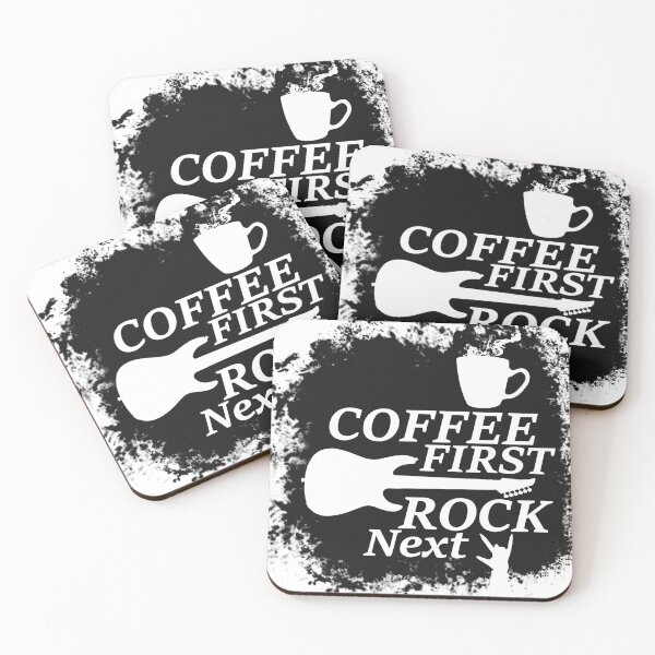 Artikelvorschau, Zuerst Kaffee, dann Rock entworfen und verkauft von NicholasGalarza.