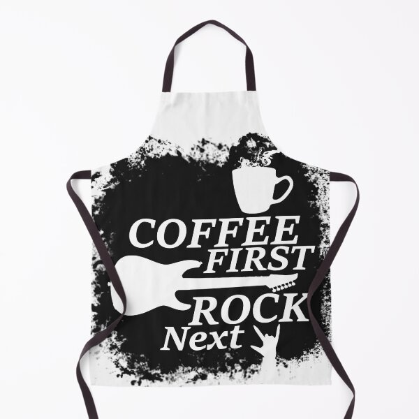 Vista previa del artículo con la obra «El café primero, el rock después», diseñado y vendido por NicholasGalarza.