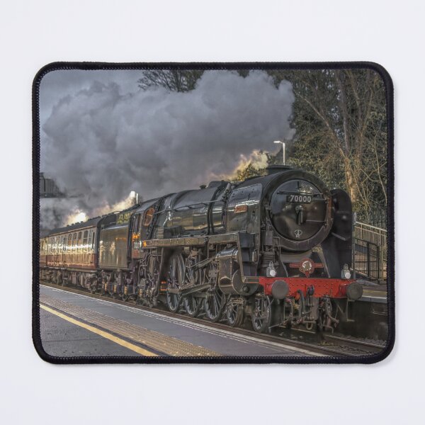 Item preview, 70000 Britannia steam train through Keynsham in the dark designed and sold by duncan1980uk.
