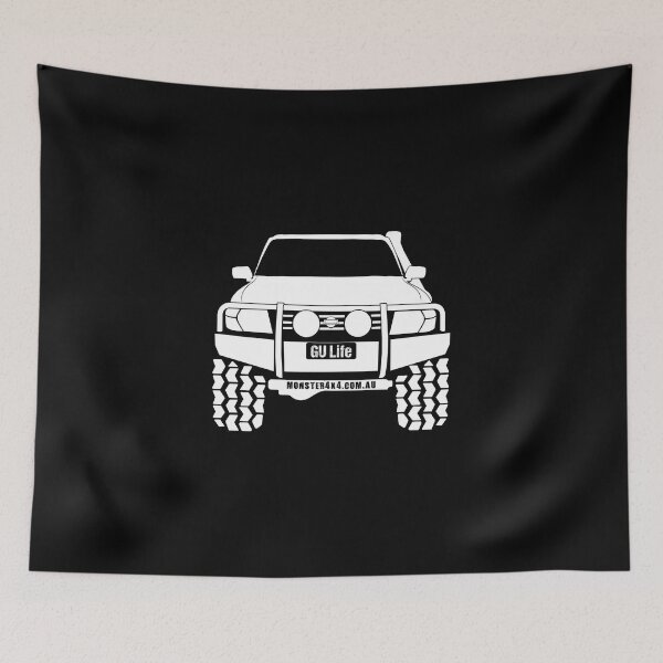Item preview, GU Patrol Stencil (GU Life) designed and sold by Monster4x4.