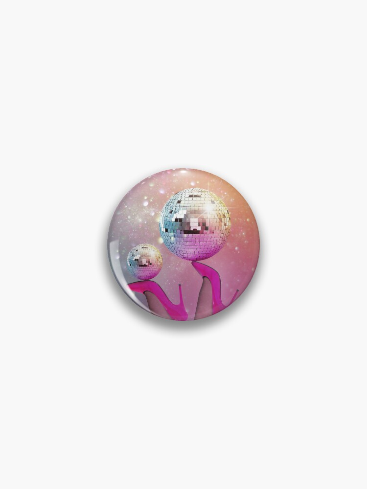 Disco Ball In Pink Sexy Party Art Print by Mark Ashkenazi - Fine Art America