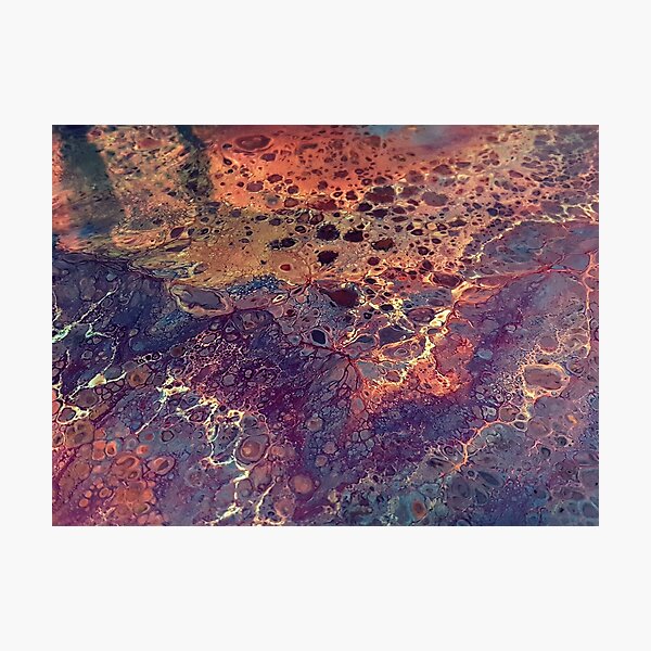 PURPLE PASSION Photographic Print