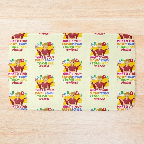 Item preview, What's Your Superpower Third Grade Teacher Appreciation designed and sold by superteachers.