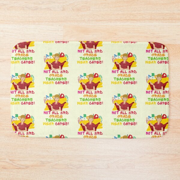 Item preview, Superhero Third Grade Teacher Appreciation designed and sold by superteachers.