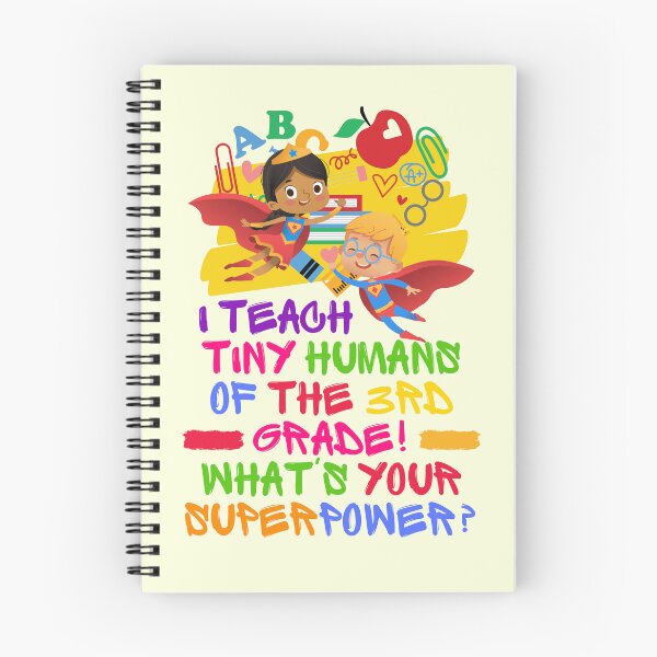 Item preview, Superhero Third Grade Teacher Appreciation designed and sold by superteachers.