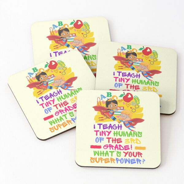 Item preview, Superhero Third Grade Teacher Appreciation designed and sold by superteachers.