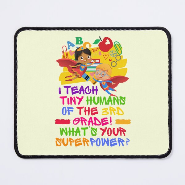 Item preview, Superhero Third Grade Teacher Appreciation designed and sold by superteachers.
