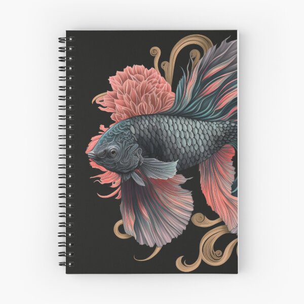 Item preview, Floral Bettafish designed and sold by BloodRubyz.