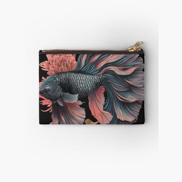 Item preview, Floral Bettafish designed and sold by BloodRubyz.