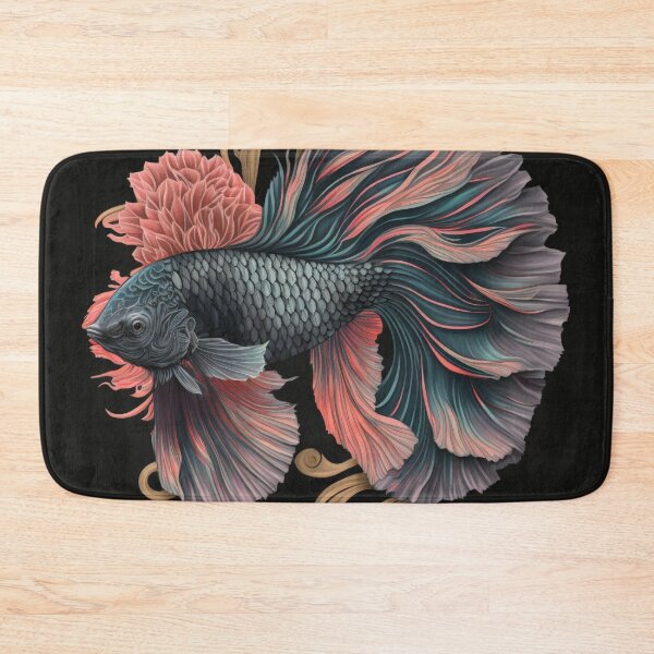 Item preview, Floral Bettafish designed and sold by BloodRubyz.
