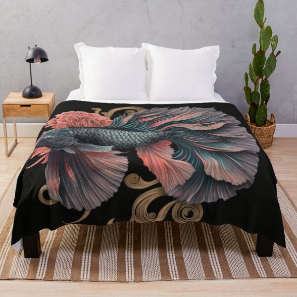 Item preview, Floral Bettafish designed and sold by BloodRubyz.