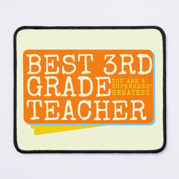 Item preview, Best 3rd Grade Teacher Appreciation designed and sold by superteachers.