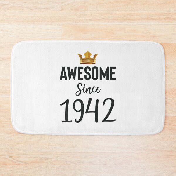 Item preview, Awesome Fabulous since 1942 | 80th birthday Celebration designed and sold by RobbRY.