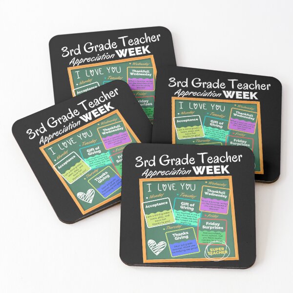 Item preview, 3rd Grade Teacher Appreciation Week designed and sold by superteachers.