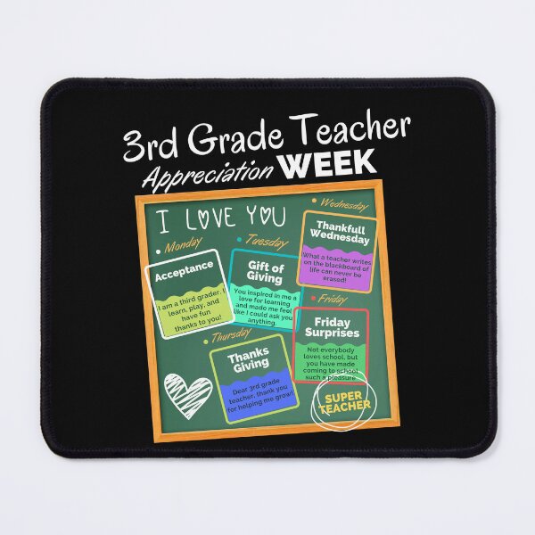 Item preview, 3rd Grade Teacher Appreciation Week designed and sold by superteachers.
