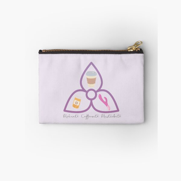Item preview, The Holy Trinity of Self-care // Caffeinate Medicate Masturbate designed and sold by toadsforall.