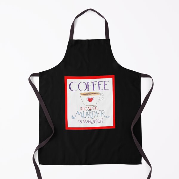 Item preview, Coffee because murder is wrong designed and sold by Goddessart.