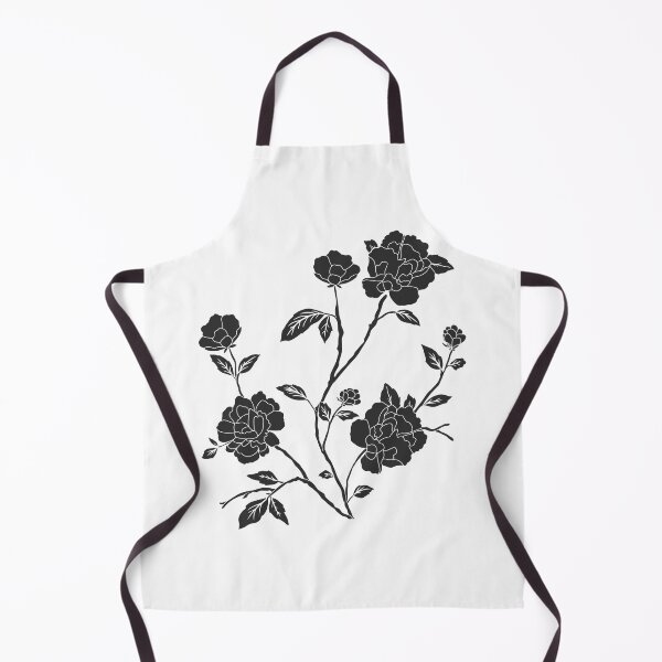 Artikelvorschau, Vintage-Rosen in Schwarz entworfen und verkauft von DeevaValli.