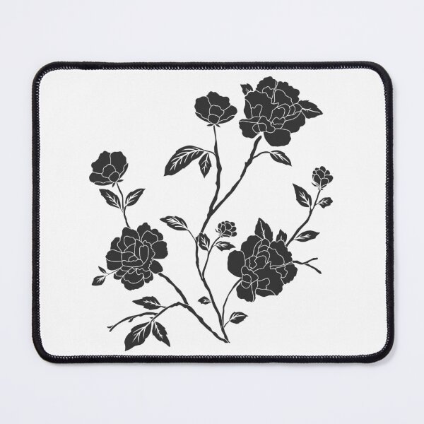Item preview, Vintage Roses in Black designed and sold by DeevaValli.