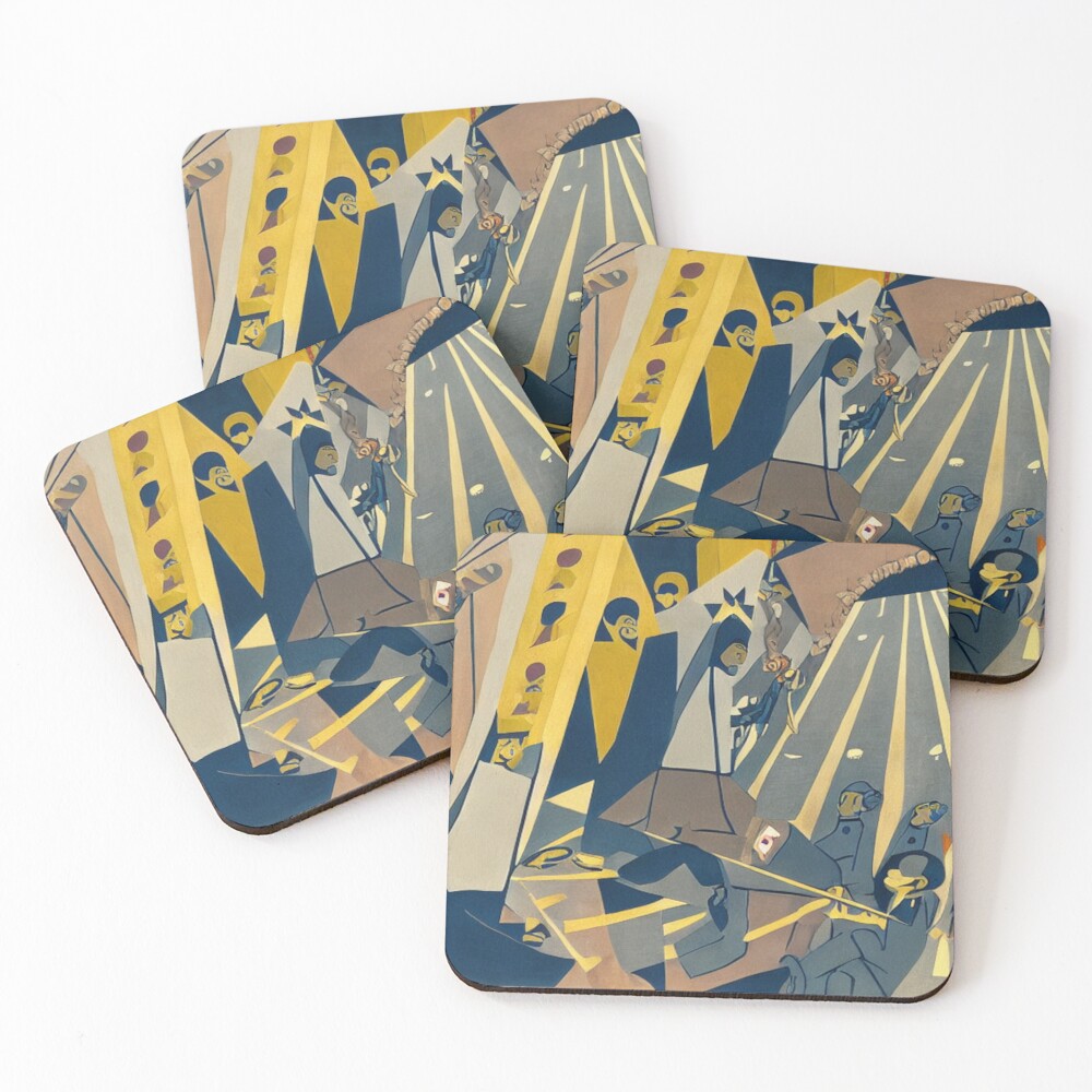Item preview, Coasters (Set of 4) designed and sold by Sub-Ruminations.
