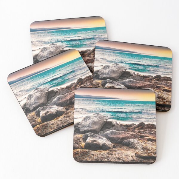 Item preview, Beautiful Rocky Beach, Sea Ocean Photography designed and sold by EnzoVectorism.