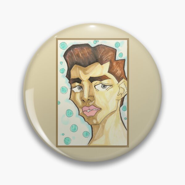 Item preview, Geometric Head Face Portrait designed and sold by Harold-Inks.