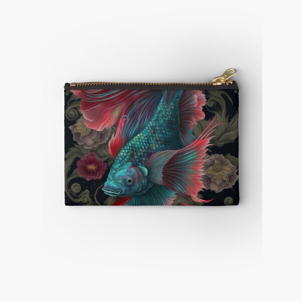 Item preview, Floral Betta fish designed and sold by BloodRubyz.