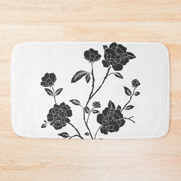 Item preview, Vintage Roses in Black designed and sold by DeevaValli.