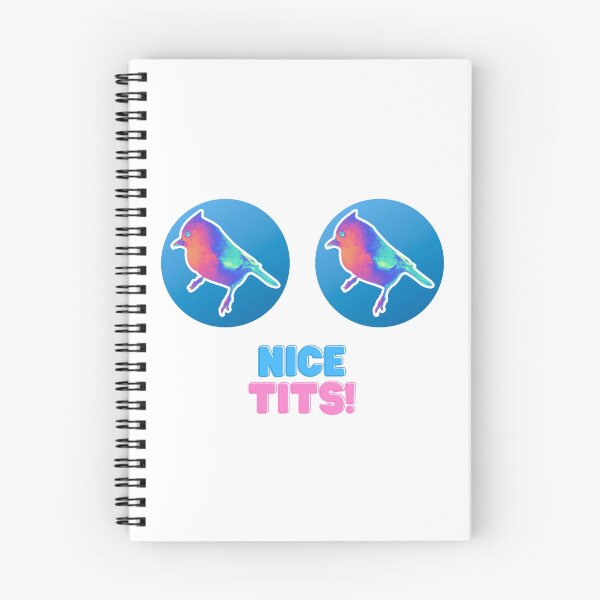 Item preview, Nice Tits Bird Tufted Titmouse Birding Humor Joke designed and sold by rosaliemillen.