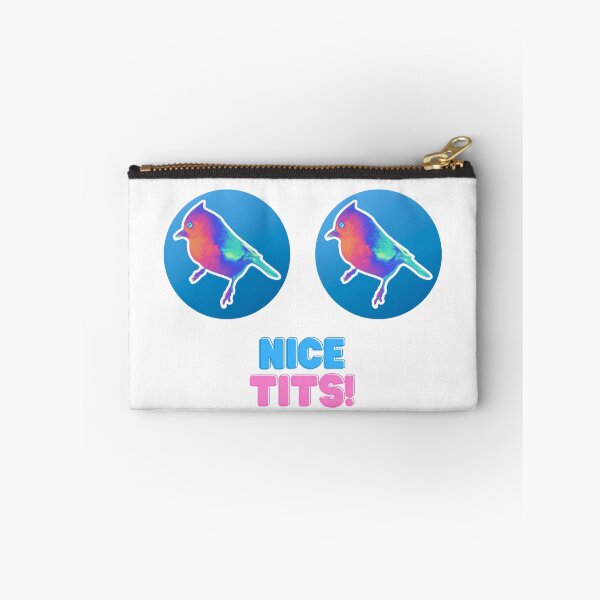 Item preview, Nice Tits Bird Tufted Titmouse Birding Humor Joke designed and sold by rosaliemillen.