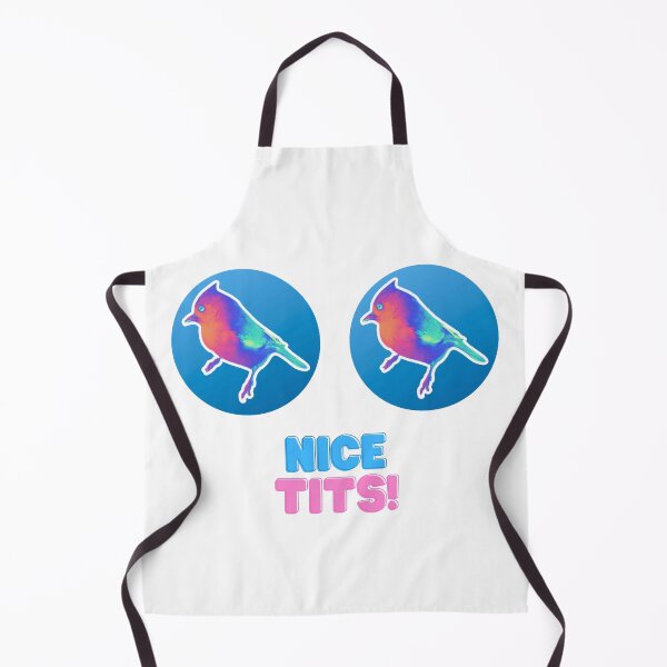 Item preview, Nice Tits Bird Tufted Titmouse Birding Humor Joke designed and sold by rosaliemillen.