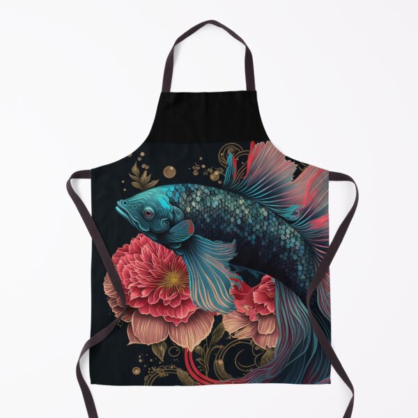Item preview, Floral Betta fish designed and sold by BloodRubyz.