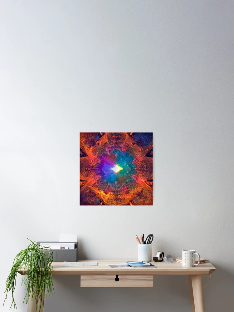 Thumbnail 2 of 3, Poster, DMT designed and sold by Sub-Ruminations.