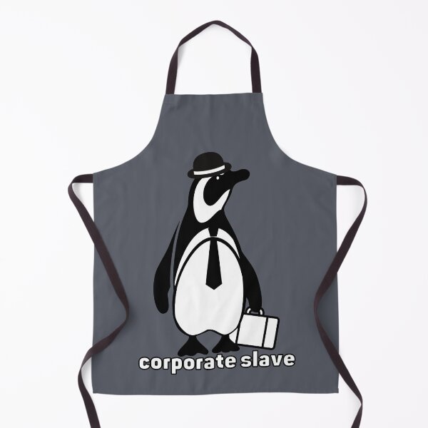 Item preview, Corporate Slave Fancy Buisness Penguin designed and sold by Pink Ribbon.