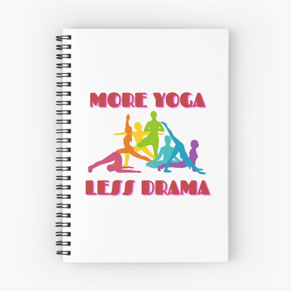 Item preview, More Yoga Less Drama designed and sold by Kattcatty.