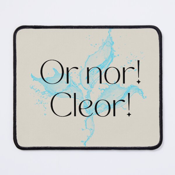 Item preview, Or nor! Cleorrr! designed and sold by toadsforall.