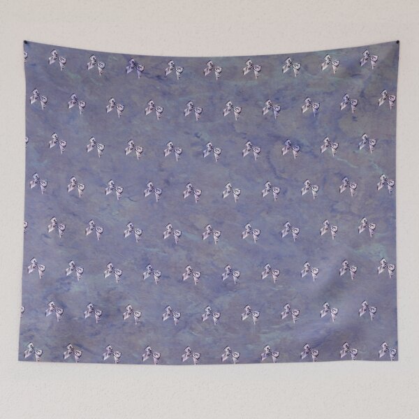Item preview, Bow - purple marbled version designed and sold by SylvieG18.