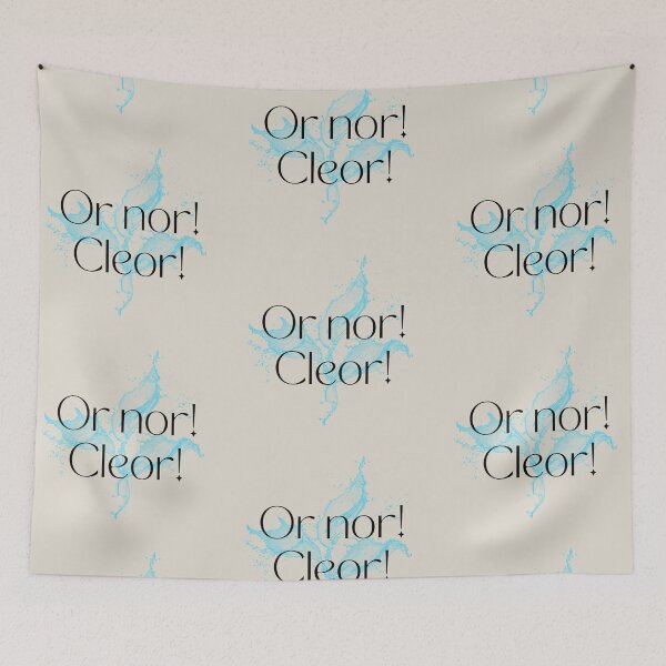 Item preview, Or nor! Cleorrr! designed and sold by toadsforall.